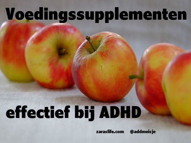 Voedingssupplementen effectief bij ADHD